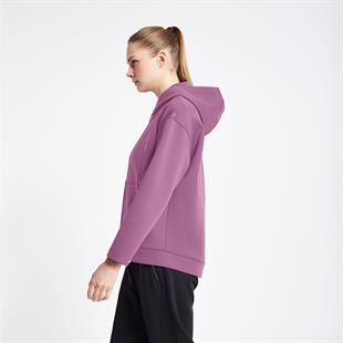 Lescon Kadın Fermuarlı Kapüşonlu Sweatshirt  24N-2126 24NTBL002126