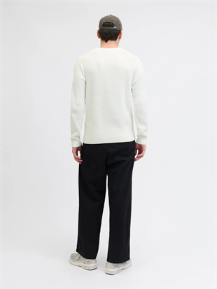 Jack & Jones Jjpannel Knit Crew Neck Aw25 Sıfır Yaka Kazak