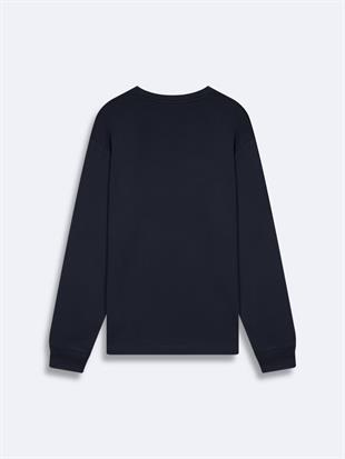 Ltb Mıhele New Sıfır Yaka Uzun Kollu Regular Fit Sweatshırt