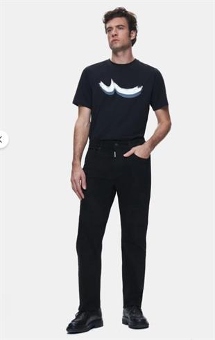 LTB DANELO Düz Paça Orta Bel Siyah Jean Pantolon