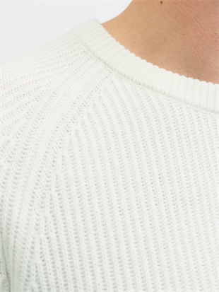 Jack & Jones Jjpannel Knit Crew Neck Aw25 Sıfır Yaka Kazak