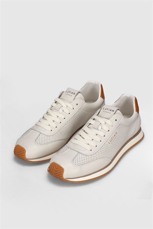 LUFIAN Nick Beyaz Erkek Sneaker