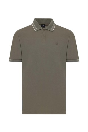 Kinetix MB VYN 12BS115 6FX Haki Erkek Kısa Kol T-Shirt