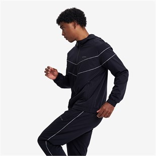 Lescon 26N-1157 Erkek Fermuarlı Kapüşonlu Sweatshirt