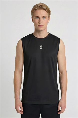 hummel HML DRAKE Tank Top Siyah  Erkek Atlet