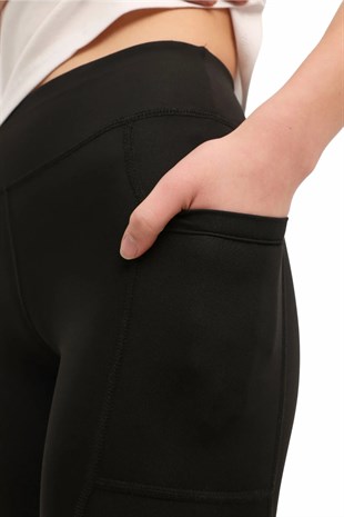Kinetix WL 26IYA 6FX Siyah Kadın Tayt