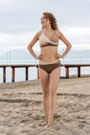 Ruko Üç Renkli Bikini