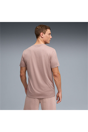 Puma  ESSENTIALS HEATHER CAT Tee Erkek T-shirt 52592088