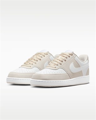 Nike Court Vision Low Kadın Bej Sneaker Ayakkabı