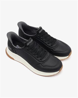 Skechers Bobs Squad 4 - Direct Step 118424 BLK Erkek Siyah Spor Ayakkabı