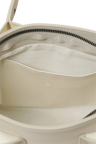 Lumberjack STN BZY KLN EL 6FX Bej Kadın El Çantası