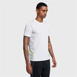 Lescon Erkek Futbol Kısa Kol  Beyaz T-Shirt 25B-1038