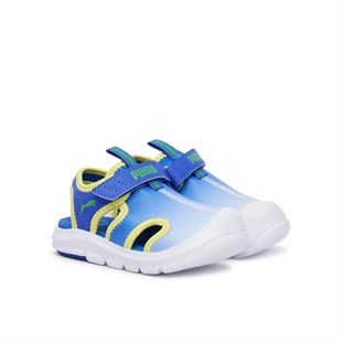 Puma Fun Racer Sandal Come On VInf Erkek Çocuk Sandaleti Saks