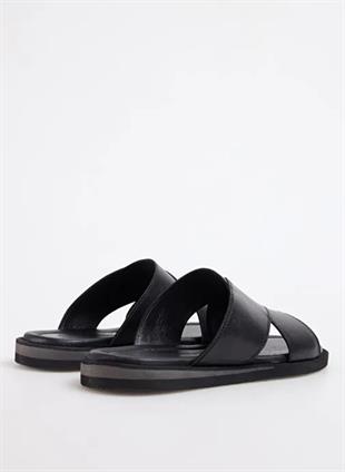 HAMMERJACK OSTUNİ GERÇEK DERİ ERKEK TERLİK  905 2509-M