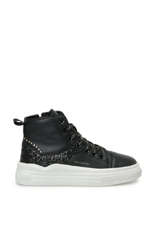 Kinetix TUSEN HI F 6PR Siyah Kız Çocuk High Sneaker