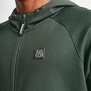 Lescon 25N-1101 Erkek Fermuarlı Kapüşonlu Sweatshirt