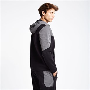 Lescon Erkek Fermuarlı Kapüşonlu Sweatshirt 24N-1101 24NTES001101