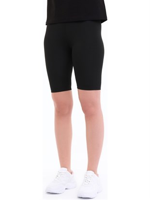 Kinetix 26BIRCE-B L-2118 6FX Siyah Kadın Kısa Tayt