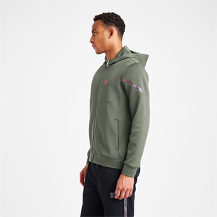Lescon Erkek Fermuarlı Kapüşonlu Sweatshirt 25N-1128