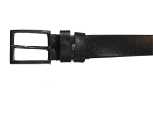 Erkek Deri Kumaş Pantolon Kemeri 3,5 Cm Kalınlık Hakiki Deri Simder