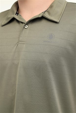 Lumberjack MB CT461 SHERMAN T-SH 5FX Haki Erkek Kısa Kol T-Shirt