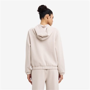 Lescon Kadın Fermuarlı Kapüşonlu Sweatshirt 26N-2120