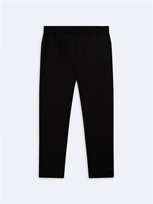 Ltb FOWENI Regular Fit Beli Bağlamalı Siyah Eşofman