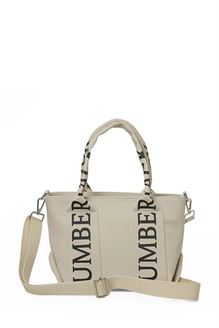 Lumberjack STN BZY KLN EL 6FX Bej Kadın El Çantası