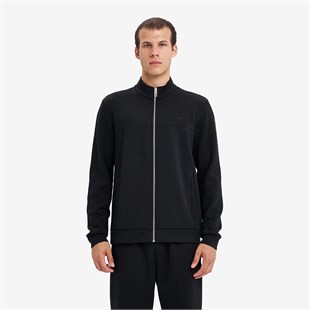 Lescon 26N-1159  Erkek Fermuarlı Kapüşonlu Sweatshirt