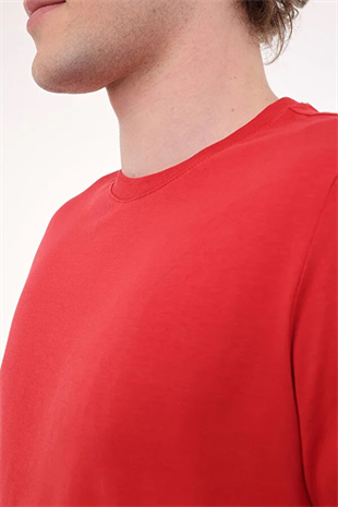 Kinetix MB PAM C 11SN220 6FX Kırmızı Erkek Kısa Kol T-Shirt