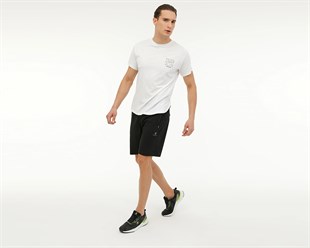 Lumberjack MB CT103 PAM SHORT 6FX Siyah Erkek Şort