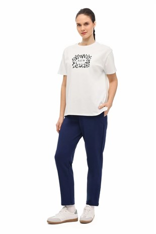 Kinetix WL 11PATRICA 6FX Ekru Kadın Kısa Kol T-Shirt