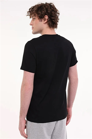 Kinetix MB PAM C 11SN220 6FX Siyah Erkek Kısa Kol T-Shirt