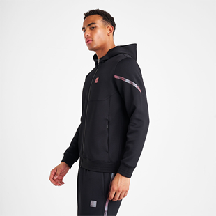 Lescon Erkek Fermuarlı Kapüşonlu Sweatshirt 25N-1128