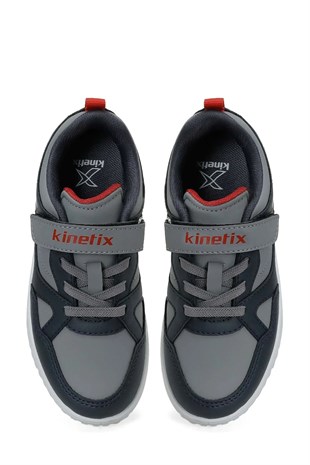 Kinetix NOSPEN PU F Gri Erkek Çocuk Sneaker Spor Ayakkabı
