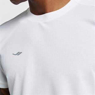 Lescon Erkek Futbol Kısa Kol  Beyaz T-Shirt 25B-1038
