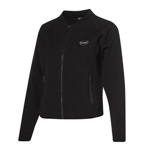 Hummel Tech Zıp Siyah Kadın Sweatshirt