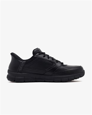 Skechers Nampa Portar Erkek Siyah Günlük kaymaz taban Slips-in Ayakkabı 200303 BLK