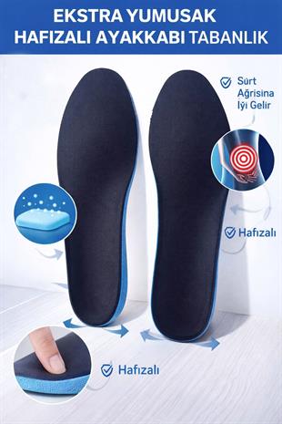 GKLP ortopedi memory foam Taban
