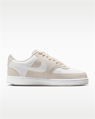 Nike Court Vision Low Kadın Bej Sneaker Ayakkabı