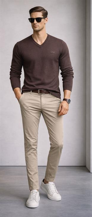 Ltb CATSI  V Yaka Triko Kazak