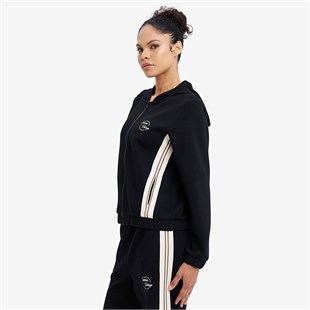 Lescon Kadın Fermuarlı Kapüşonlu Sweatshirt 26N-2120