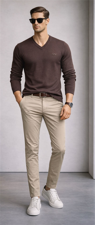 Ltb CATSI  V Yaka Triko Kazak