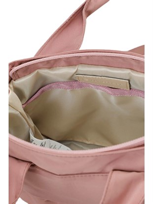 Lumberjack KRKL COKCEPLI EL 6FX Gül Kurusu Kadın El Çantası