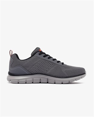 Skechers Track-leshur 232758TK CCOR Erkek Gri Spor Ayakkabı
