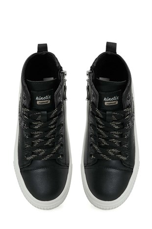 Kinetix TUSEN HI F 6PR Siyah Kız Çocuk High Sneaker