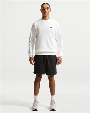 Nike Club Flow French Terry Erkek Siyah Günlük Stil Şort FN3520-010
