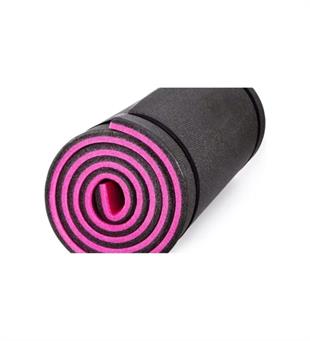Elit Spor Yoga Plates Matı Gri Pembe 1.80 Cm Boy 60 cm en x 1 cm kalınlık