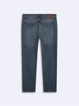 Ltb RENAR L MAELO Daralan Paça Orta Bel Mid Indigo Erkek Jean Pantolon