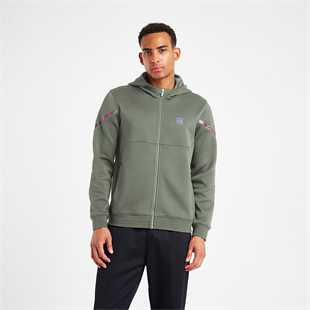 Lescon Erkek Fermuarlı Kapüşonlu Sweatshirt 25N-1128